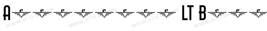 Americana LT Bold字体转换